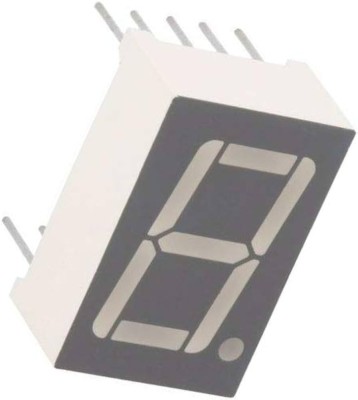 Afisaj 1digit LED rosu cc 12.6x19x7mm foto
