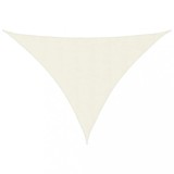 Cumpara ieftin Parasolar, crem, 4x5x5 m, tesatura oxford, triunghiular