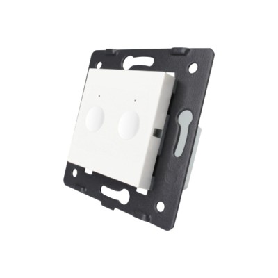 Modul intrerupator dublu cap scara / cap cruce wireless Livolo SmartElectro IntelligentHouse foto