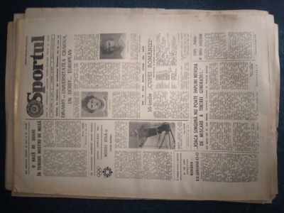 ZIARUL SPORTUL 7 DECEMBRIE 1983 foto