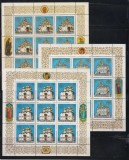 Rusia 1992 - Biserici din Kreml, catedrale, serie KLB neuzate