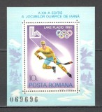 Romania.1979 Olimpiada de iarna LAKE PLACID-Bl. XR.821