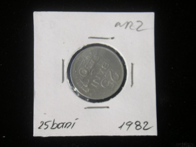 M1 C10 - Moneda foarte veche 67 - Romania - 25 banI - 1982 foto