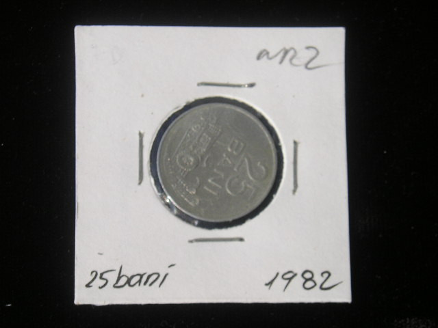M1 C10 - Moneda foarte veche 67 - Romania - 25 banI - 1982