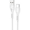 Cablu Date si Incarcare USB-A - USB-C HOCO X37, 18W, 1m, Alb