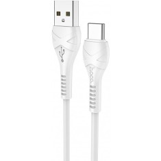 Cablu Date si Incarcare USB-A - USB-C HOCO X37, 18W, 1m, Alb
