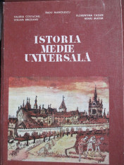 Istoria medie universala R.Manolescu, V.Costachel, S.Brezeanu, F.Cazan, M.Maxim foto