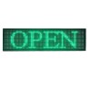 Panou LED Exterior Programabil 100x40 cm VERDE - Reclama Luminoasa LED, Afisaj Electronic, Intensitate Mare, Personalizare Text