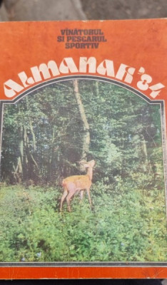 Almanah Vanatorul si Pescarul Sportiv, 1984 foto