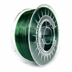 Filament Transparent Devil Design PETG pentru Imprimanta 3D 1.75 mm 1 kg - Verde foto