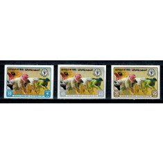 Irak 1981 World Food Day serie nedantelata neuzata