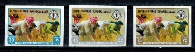 Irak 1981 World Food Day serie nedantelata neuzata foto