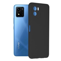 Husa Vivo Y01 Techsuit Soft Edge Silicone, negru