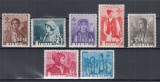 ROMANIA 1936 LP 114 COSTUME NATIONALE OETR SERIE SARNIERA
