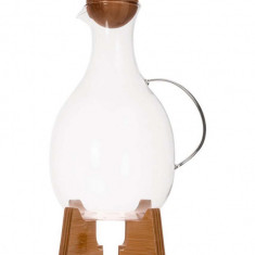 Sagaform decantor de vin fiert cu farfurie Nature