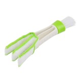 Cumpara ieftin Perie pentru curatat interior auto, dubla functionalitate, microfibra si nylon