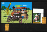 Congo, 2010 | Tintin &icirc;n Congo - Herge, Grafică - SUPRATIPAR Expo | MNH | aph, Animatii, Nestampilat