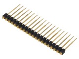 Conector Pini Mamă 20 Pini THT 2.54mm Aurit