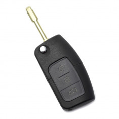 Ford – Carcasa tip cheie briceag cu 3 butoane