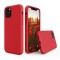 Husa din Silicon Soft compatibila cu iPhone 11 Pro Max, Rosu