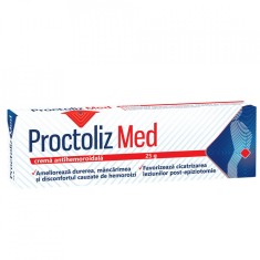 PROCTOLIZ MED CREMA ANTIHEMOROIDALA 25GR foto