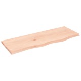Cumpara ieftin Polita de perete, 80x30x2 cm, lemn masiv de stejar netratat