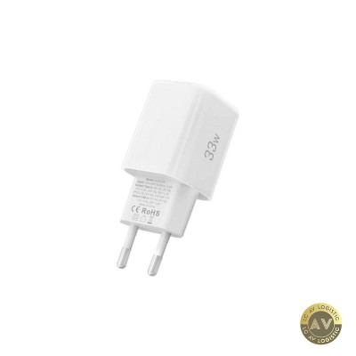 Incarcator Retea Tech-Protect NCM33W 33W 3A 1 x USB-A - 1 x USB-C Alb foto