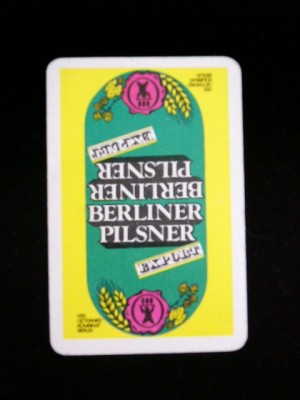C9 1 - 1977 - Calendar de buzunar - reclama Berilner Pilsner foto