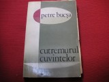 Petre Bucsa - Cutremurul cuvintelor ( dedicatie , autograf )