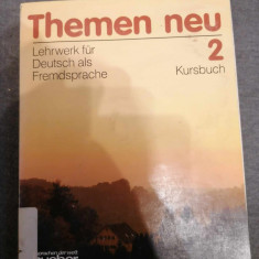 Themen neu 2. Kursbuch. Lehrwerk für Deutsch als Fremdsprache. Limba germana