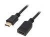 Cablu HDMI 2.0 0.5m Negru