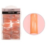 Cumpara ieftin Tipsuri colorate unghii, &icirc;n cutie - luciu spray, 100buc, nr.1 - 10, AMAZING SHINE