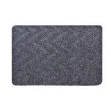Covoras Decorativ Usa Intrare, 55x35 cm, Gri, Model - Interior/Exterior