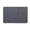 Covoras decorativ pentru usa de la intrare, cu model, 55X35 cm, gri