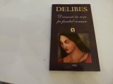 Doamna in rosu pe fundal cenusiu - Delibes