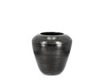Cumpara ieftin Vaza flori aluminiu negru Nadu &Oslash;50x50h