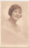 Bnk foto Portret de femeie - Foto Julietta Bucuresti 1928, Romania 1900 - 1950, Sepia, Portrete