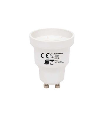 Adaptor dulie becuri cu dulie E27 intr-un soclu GU10 0.3A HOME foto