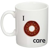 Cana alba personalizata "Donut", INOVATIX&reg;. 330ml