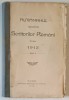 Almanah Societatii Scriitorilor Romani 1912, Anul I, Editura Flacara, Coperta Brosata, Cotor Intarit