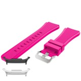 Curea silicon compatibila Samsung Galaxy Watch8 40mm, Roz