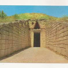 FA54-Carte Postala- GRECIA - Mycenae, Tomb of Agamemnon, necirculata, 1972