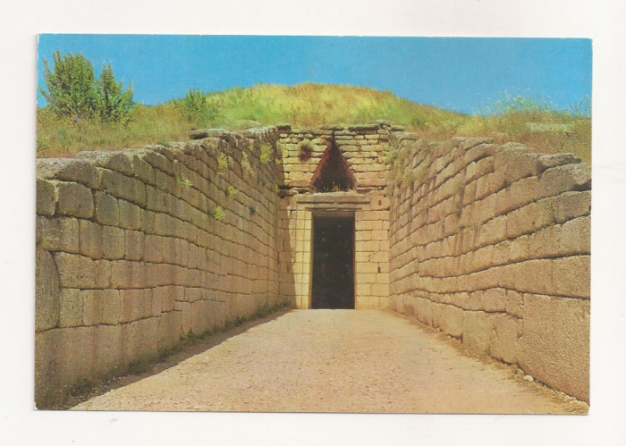 FA54-Carte Postala- GRECIA - Mycenae, Tomb of Agamemnon, necirculata, 1972