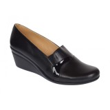 Cumpara ieftin OFERTA 36 Pantofi dama, din piele naturala, cu platforme de 5cm, LP14NBOX