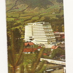 RC14 -Carte Postala- Sangeorz Bai, Hotel Hebe, circulata 1982