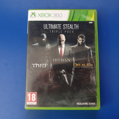 Ultimate Stealth Triple Pack (Thief, Hitman, Deus Ex) - jocuri XBOX 360