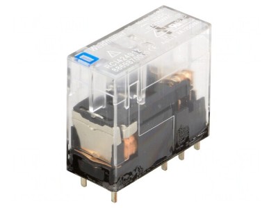 Releu Electromagnetic DPDT 12V 8A foto