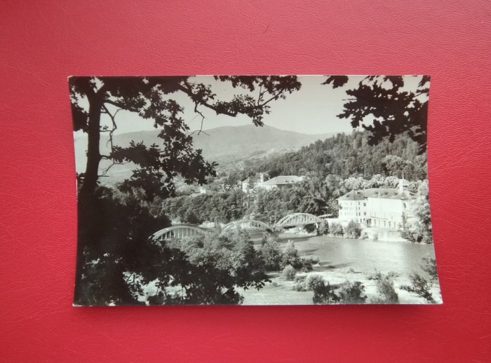 CARTE POSTALA - RPR - CALIMANESTI - POD PESTE OLT