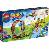 Lego sonic provocarea cu bucla a lui sonic din zona green hill 76994