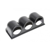 Suport pentru 3 ceasuri indicatoare de 52mm fixare bord